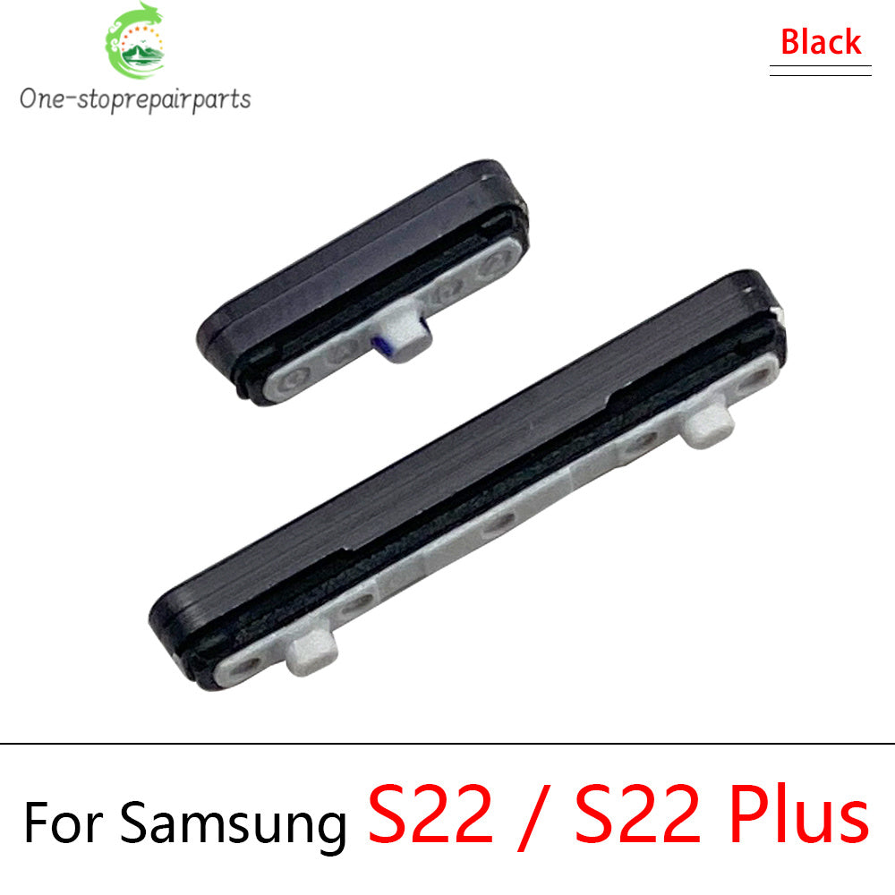New For Samsung S22 S23 S24 Plus Ultra 5G Power Button + Volume Side Button Key Replacement Parts Samsung phone repair parts