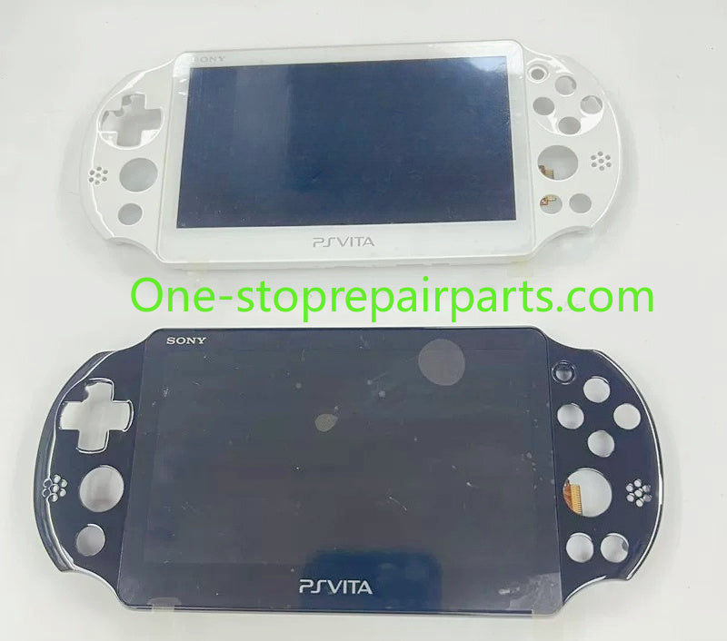 LCD Screen with frame assembly For PS Vita 2000 PSV 2000 PSVITA2000 Game Console Display Screen Replacement of Accessories Game console repair parts