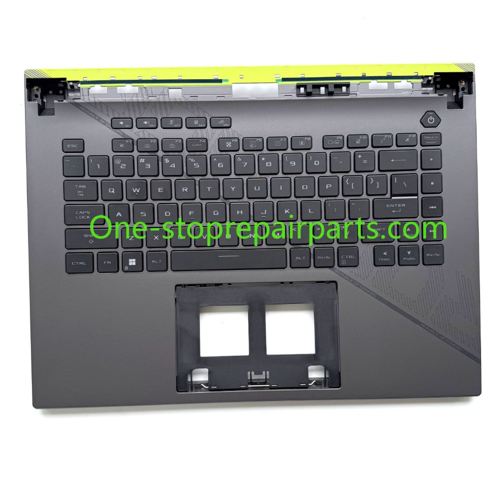 Upper top case keyboard assembly for ASUS ROG Strix Scar 16 ROG G634 Strix Scar 17 SE Strix 7 8 G16 G614JV-AS73 SCAR 16 G614J G614P G634J 2023 2024 year Palmrest keyboard assembly ASUS laptop repair parts