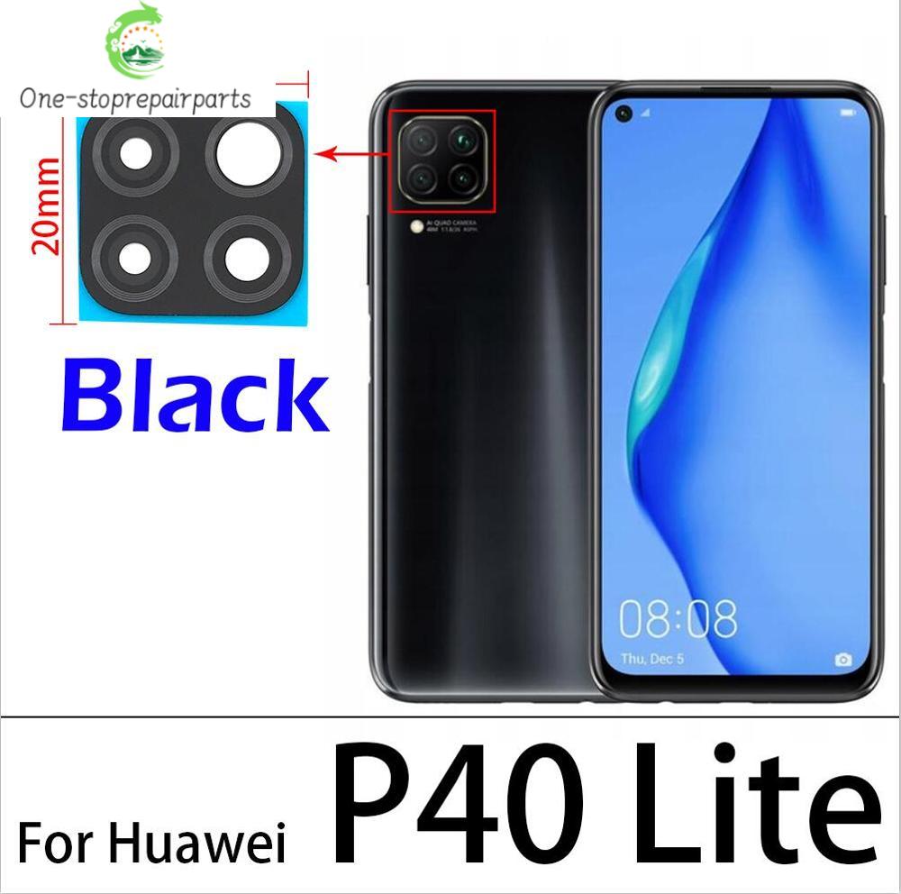 10Pcs/lot,  Back Rear Camera Glass Lens Cover With Adhesive For Huawei P20 P30 P40 P50 Pro Lite E 5G Huawei phone repair parts
