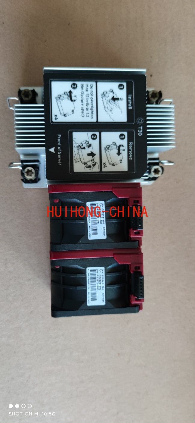 Servicer New HPE 380G10plus Radiator P26491-001 P14903-001 Fan P23971-001