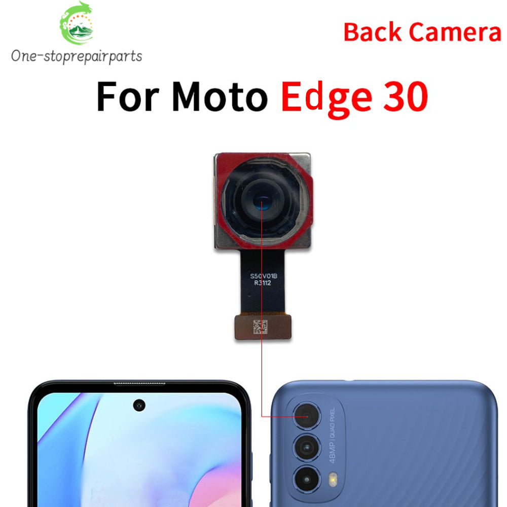 Front Camera Flex Front Back Rear Camera Module Flex Cable For Motorola Moto Edge 20 30 40 50 Neo Fusion Lite Pro Motorola phone repair parts
