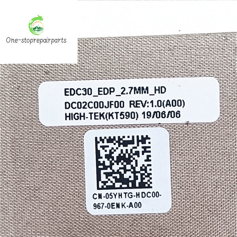 New Original Laptop LCD EDP HD FHD Cable For Dell Latitude 7300 E7300 EDC30 2.7MM DC02C00JF00 5YHTG 05YHTG Dell laptop repair parts