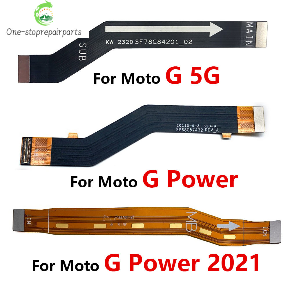 For Moto Motorola G 5G Plus G Power Play Stylus 5G 2021 2022 2023 Main Motherboard Connector Board Mainboard Flex Cable Motorola phone repair parts