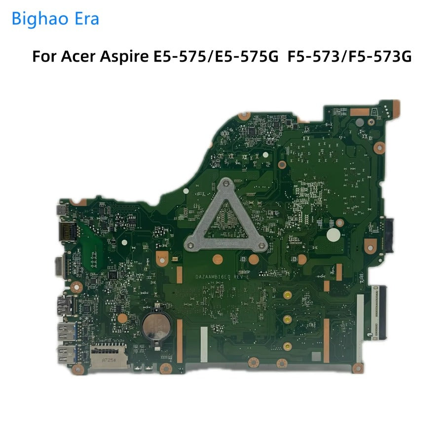 For Acer Aspire E5-575G E5-575 F5-573 Laptop Motherboard With i3-6100U i5-7200U CPU UMA DDR4 DA0ZAAMB8D0 DAZAAMB16E0 100% Tested Acer laptop repair parts