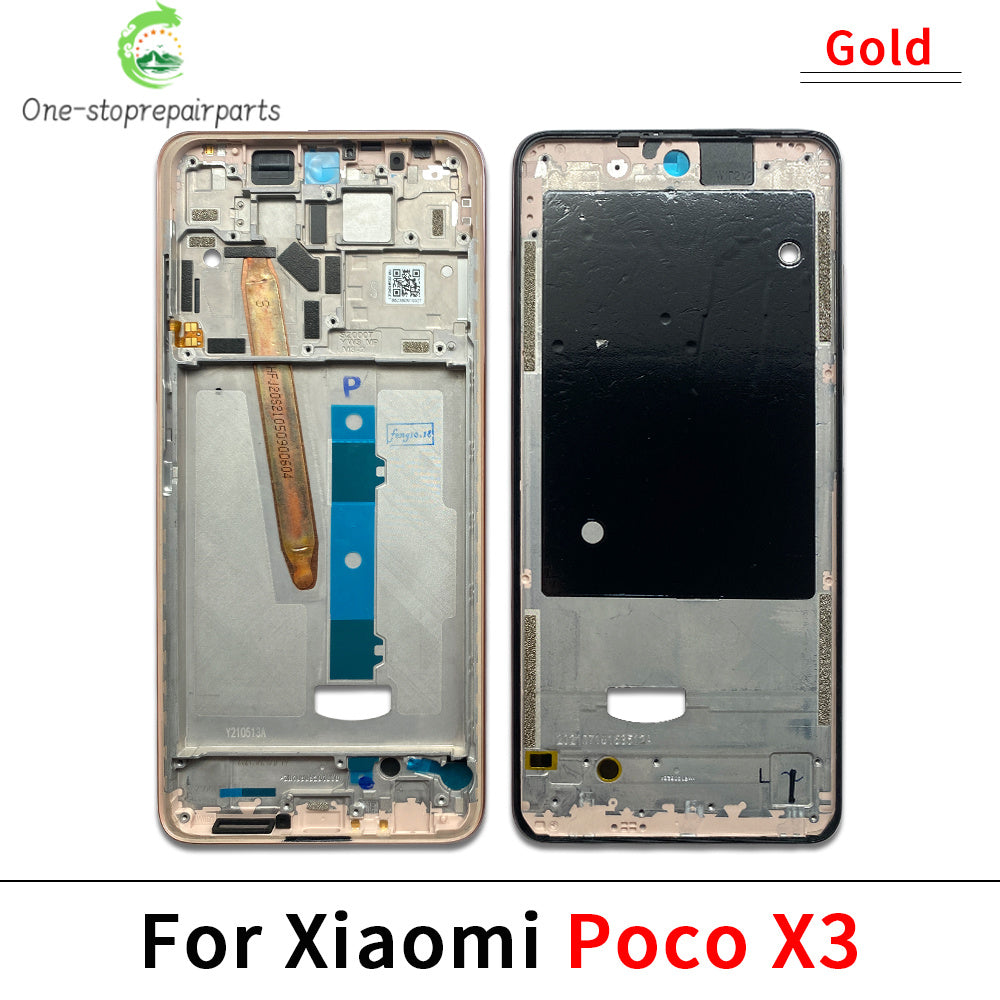 New Housing Middle Frame Bezel Middle Frame For Xiaomi Poco X3 X4 GT X5 M4 M5 Pro 4G 5G M5s Replacement Parts  Xiaomi  Xiao mi phone repair parts