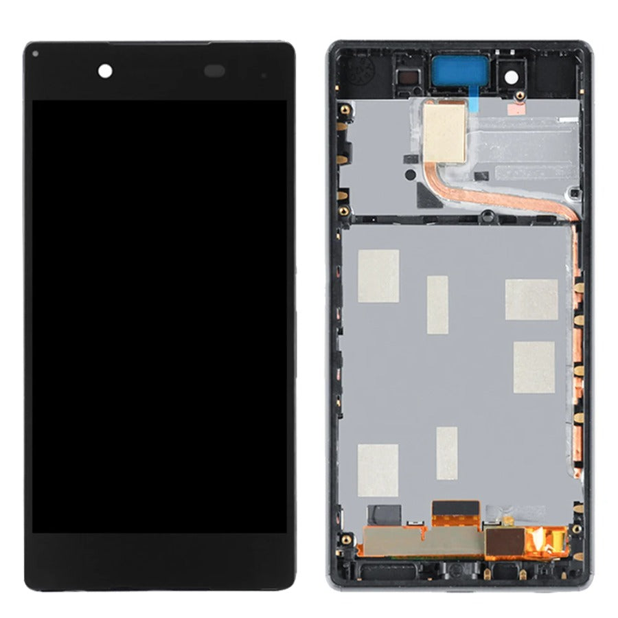 5.2" Original Display Module For SONY Xperia Z3 Plus lcd Z4 LCD Display Touch Screen Digitizer Assembly With Frame Replacement Sony phone repair parts