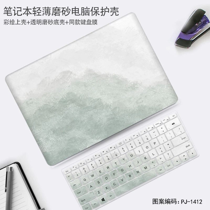 Oil painting wind protective case for Huawei 11 "12" 13 "14" 15 "16" matebook 14 MateBook XPro 16S 13S MateBook D14/SE Honor MagicBook X 15 16 protective case, notebook case film Laptop accessories