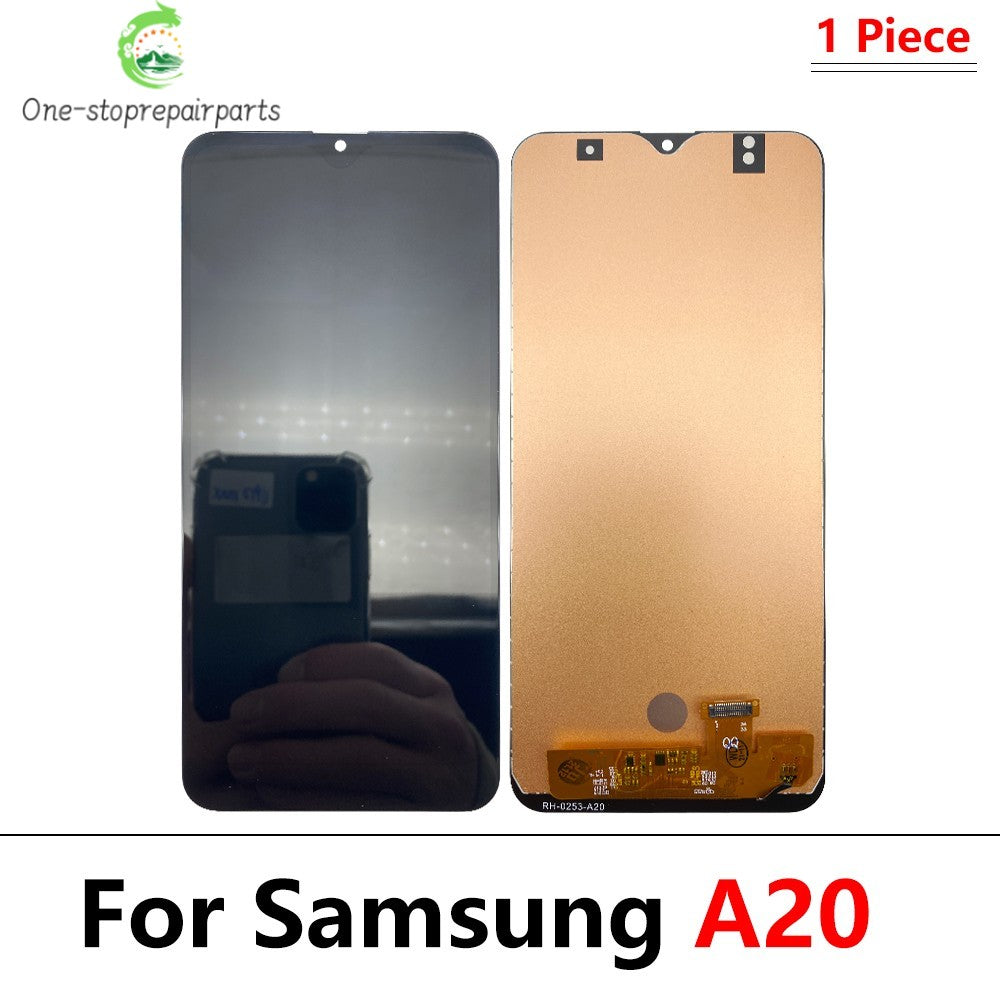 5Pcs, New LCD Display With frame Touch Digitizer Assembly For Samsung A31 A51 A20 A30 A30s Screen Replacement Samsung phone repair parts