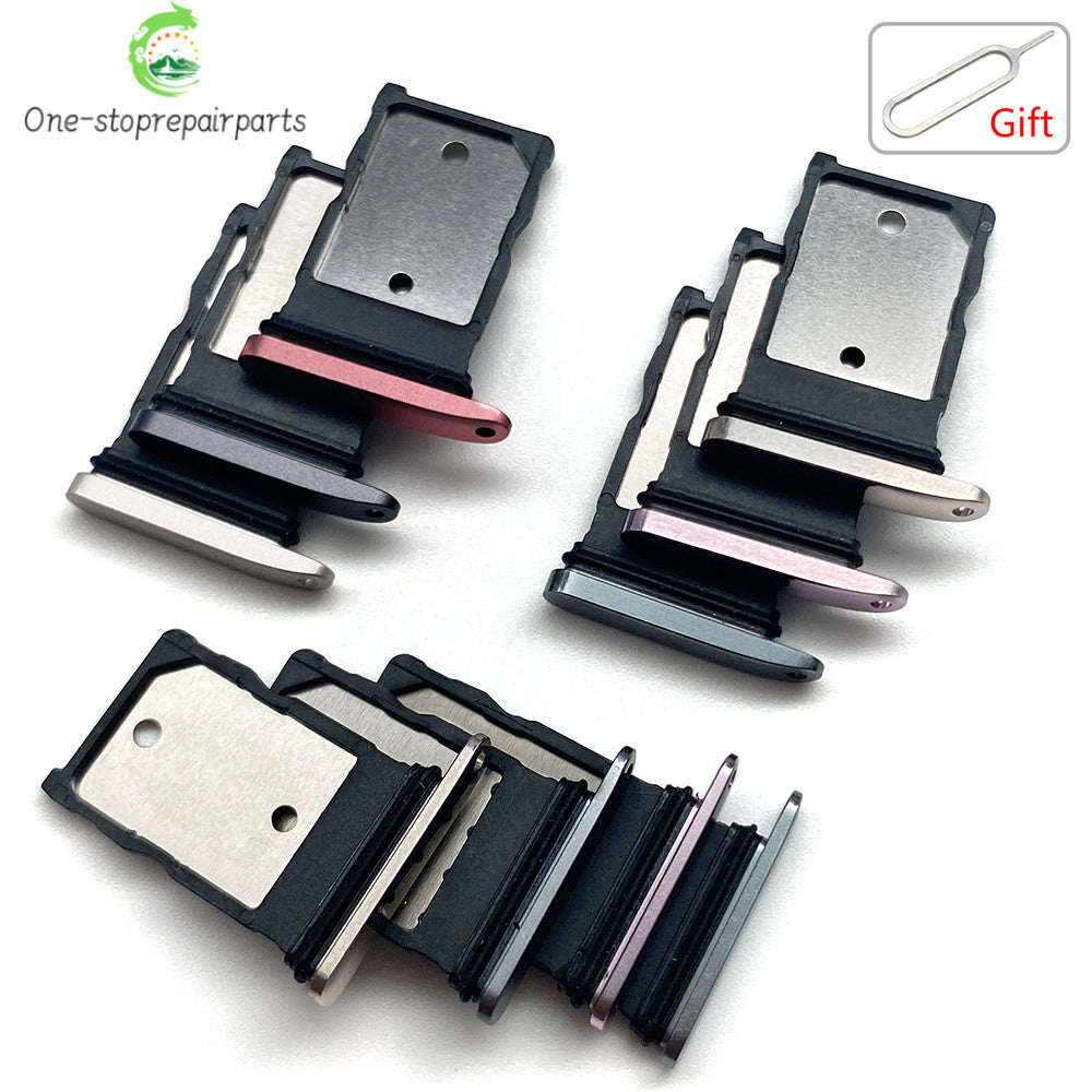 10Pcs, New For Google Pixel 9 / Pixel 9 Pro / Pixel 9 Pro XL SIM Card Slot SD Card Tray Holder Adapter Google Pixel phone repair parts