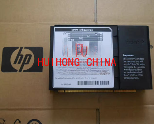 Servicer HP HPE  644172-B21 DL 980G7 580G7 E7 Memory Board Expansion 647058-001