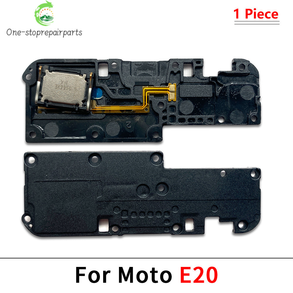 10Pcs, Loud Speaker Loudspeaker Ringer For Moto E20 E22 E13 E32 E30 E40 E6 E7 Plus Play E6s E7i Power Ringer Buzzer Flex Cable Motorola phone repair parts