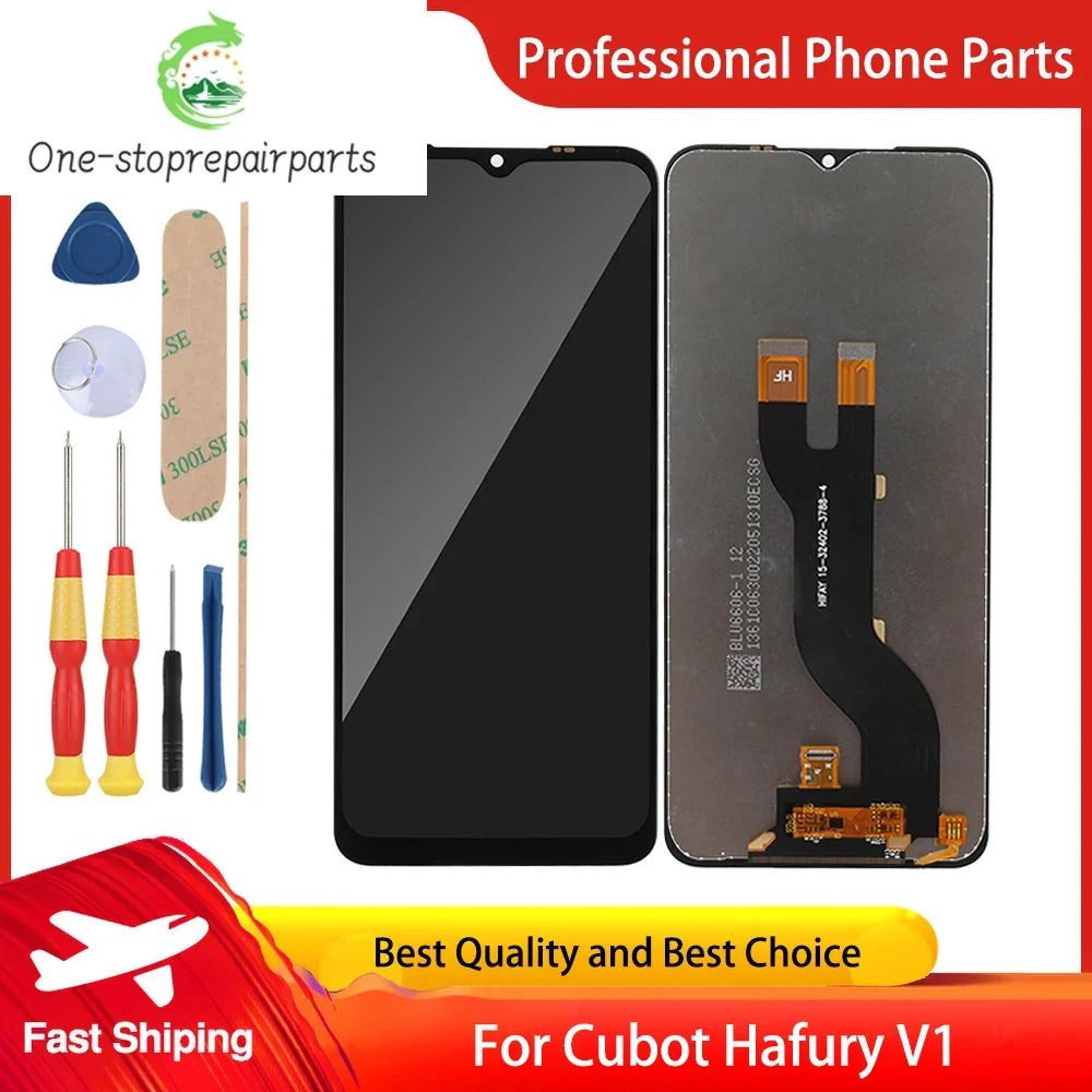 100% New Original Touch Screen For CUBOT Hafury V1 With Frame LCD Digitizer Display Assembly Replace Parts Free DisassembleTools Other brand Phone repair parts