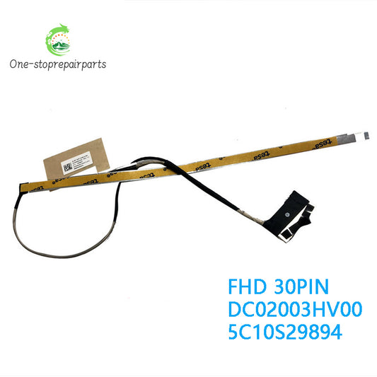 NEW ORIGINAL LCD LVDS CABLE FOR LENOVO Air14 2019 S540-14IWL EL451 FHD 30PIN DC02003HV00 5C10S29894 Lenovo laptop repair parts