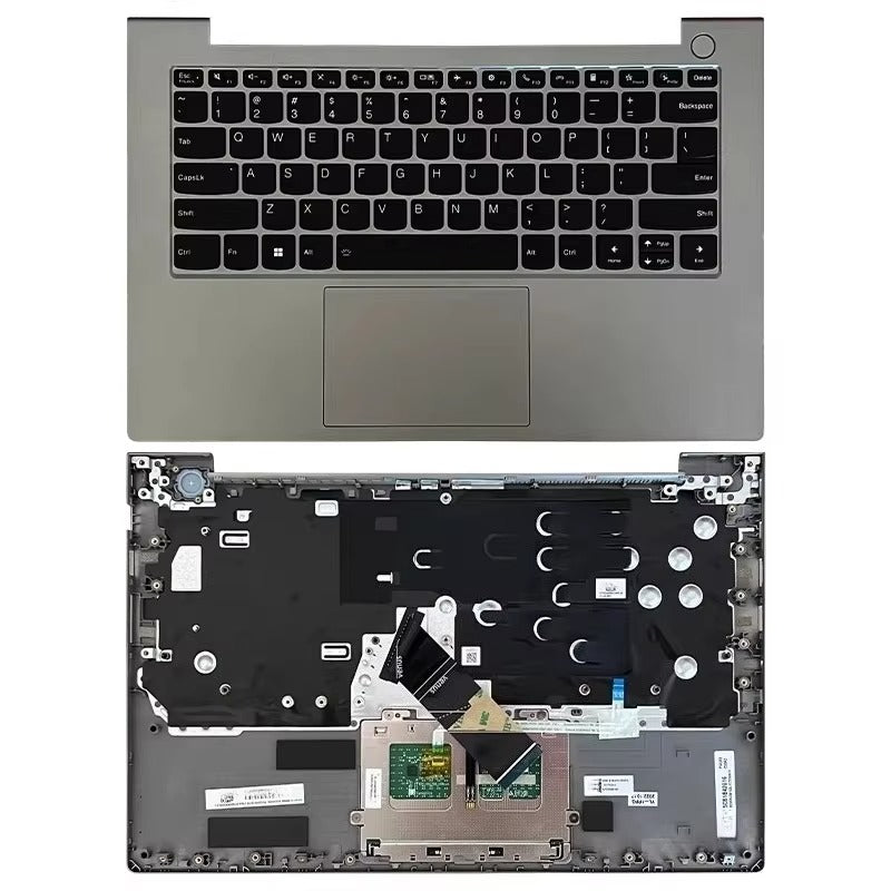 Upper case keyboard for Lenovo ThinkBook 14 G2 G3 G4 ITL 2021 V6-14itl V6-14ARE c shell cover topcase palmrest touchpad 5CB1B02800 Lenovo laptop repair parts