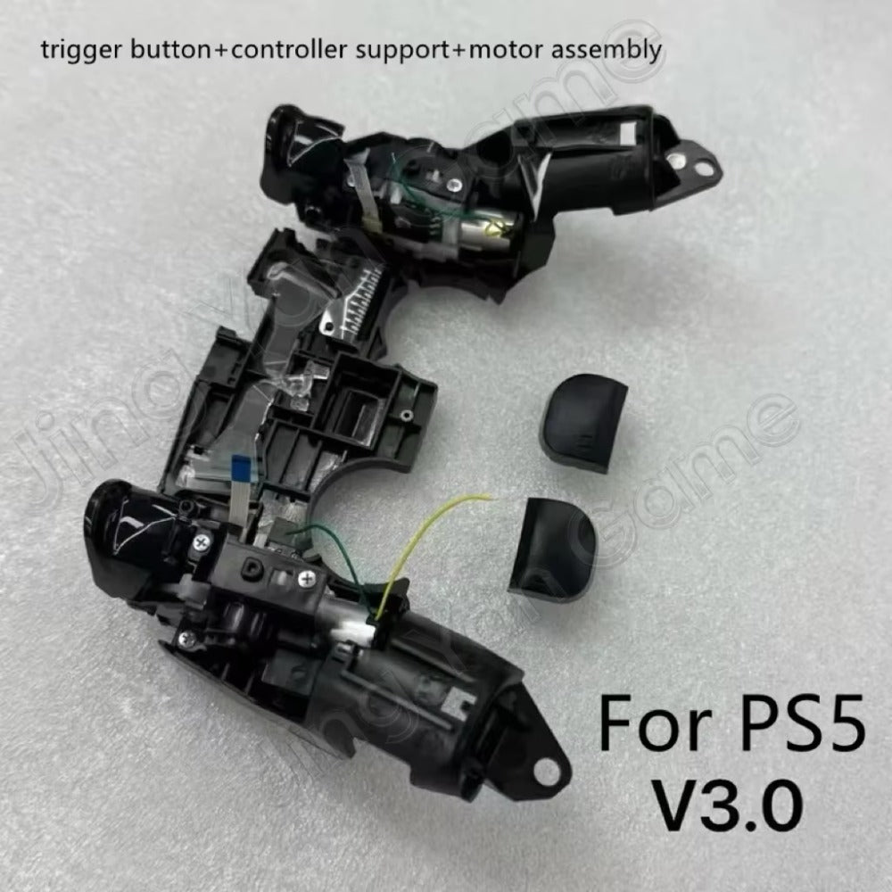 Trigger Module Assembly for PS5 Game Controller L1 R1 L2 R2 Left Right Triggers Buttons with Vibration Motor Replacement V3 Game console repair parts