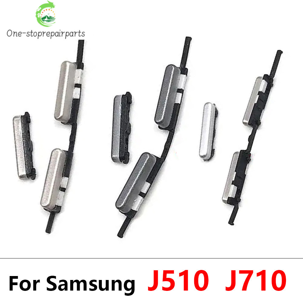 100Pcs, Side Power Key Volume Button For Samsung J2 Core J400  J4 J6 Plus J5 J7 Prime J5 J7 2016 2017 J330 J530 J730 J510 J710 Samsung phone repair parts
