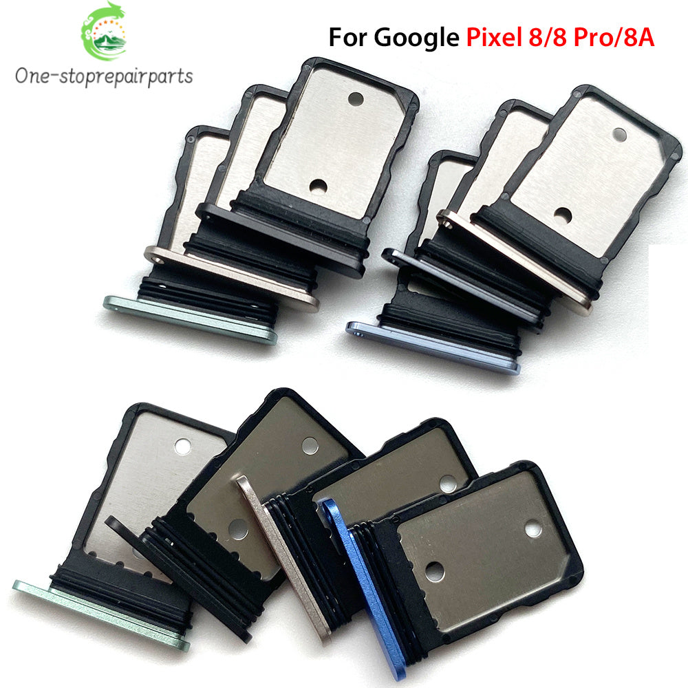 SIM Card Slot SD Card Tray Holder Adapter For Google Pixel 7 / Pixel 7 Pro / Pixel 7A / Pixel 8 / Pixel 8 Pro / Pixel 8A Google Pixel phone repair parts