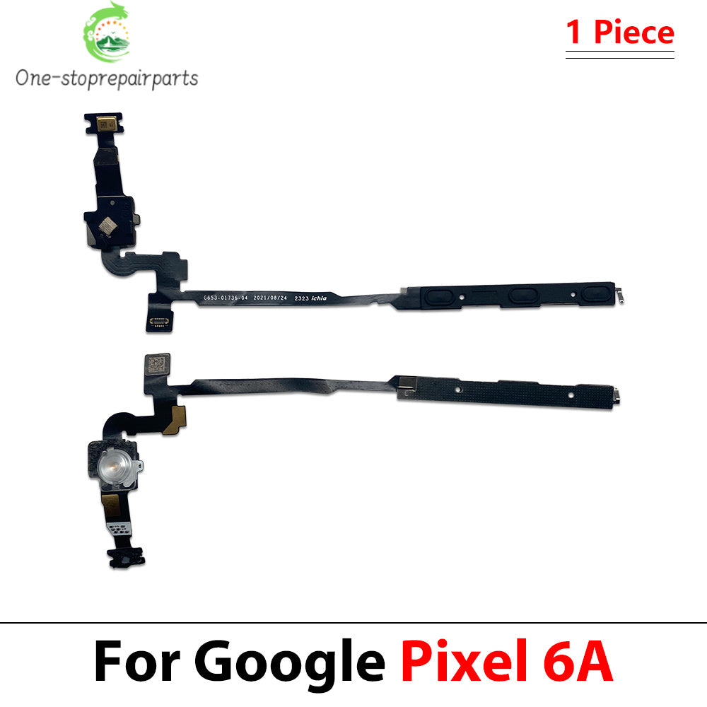 New Power on off Volume Key Button Flex Cable For Google Pixel 5 5A 6 6A 7 7A 8 9 Pro XL Google Pixel phone repair parts