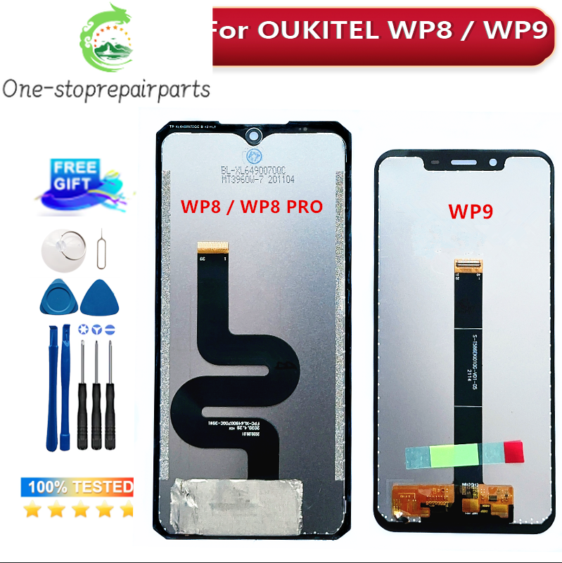 New Original For 6.49 inch Oukitel WP7 WP8 Pro WP9 LCD Screen Assembly Digitizer Display Assembly Replacement + Tools Other brand Phone repair parts
