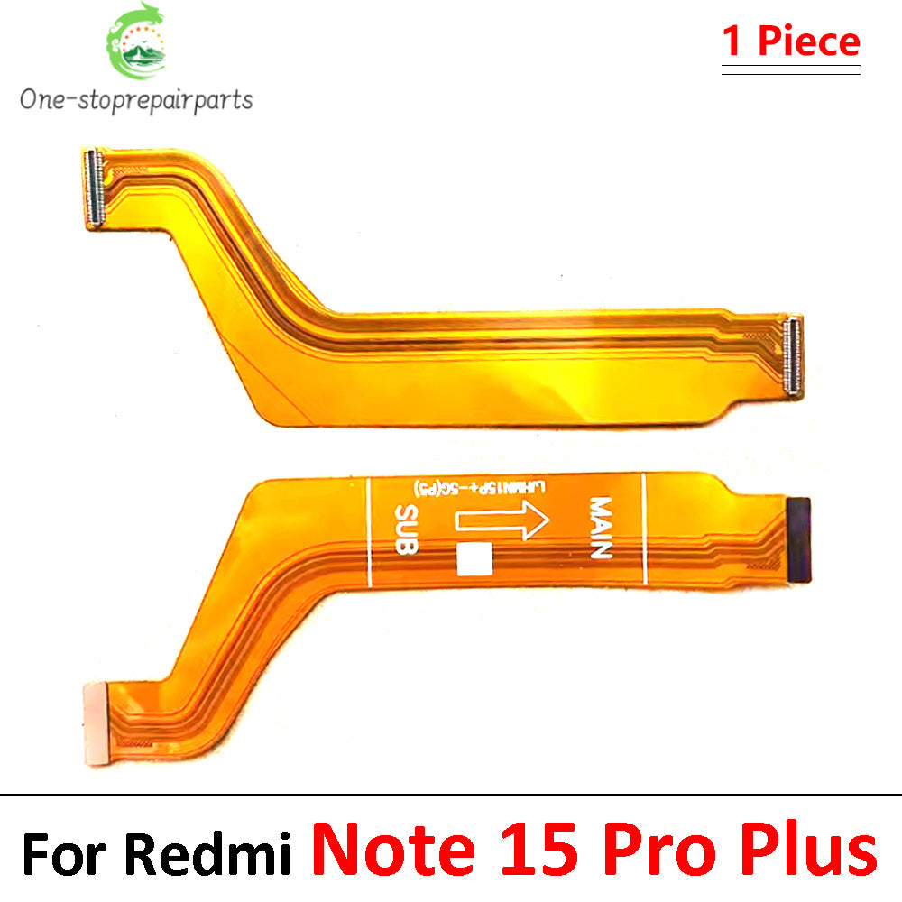 Dock Connector Micro USB Charger Charging Port Microphone Main Board Flex Cable For XIaomi Redmi Note 15 Pro Plus 4G 5G  Xiaomi  Xiao mi phone repair parts