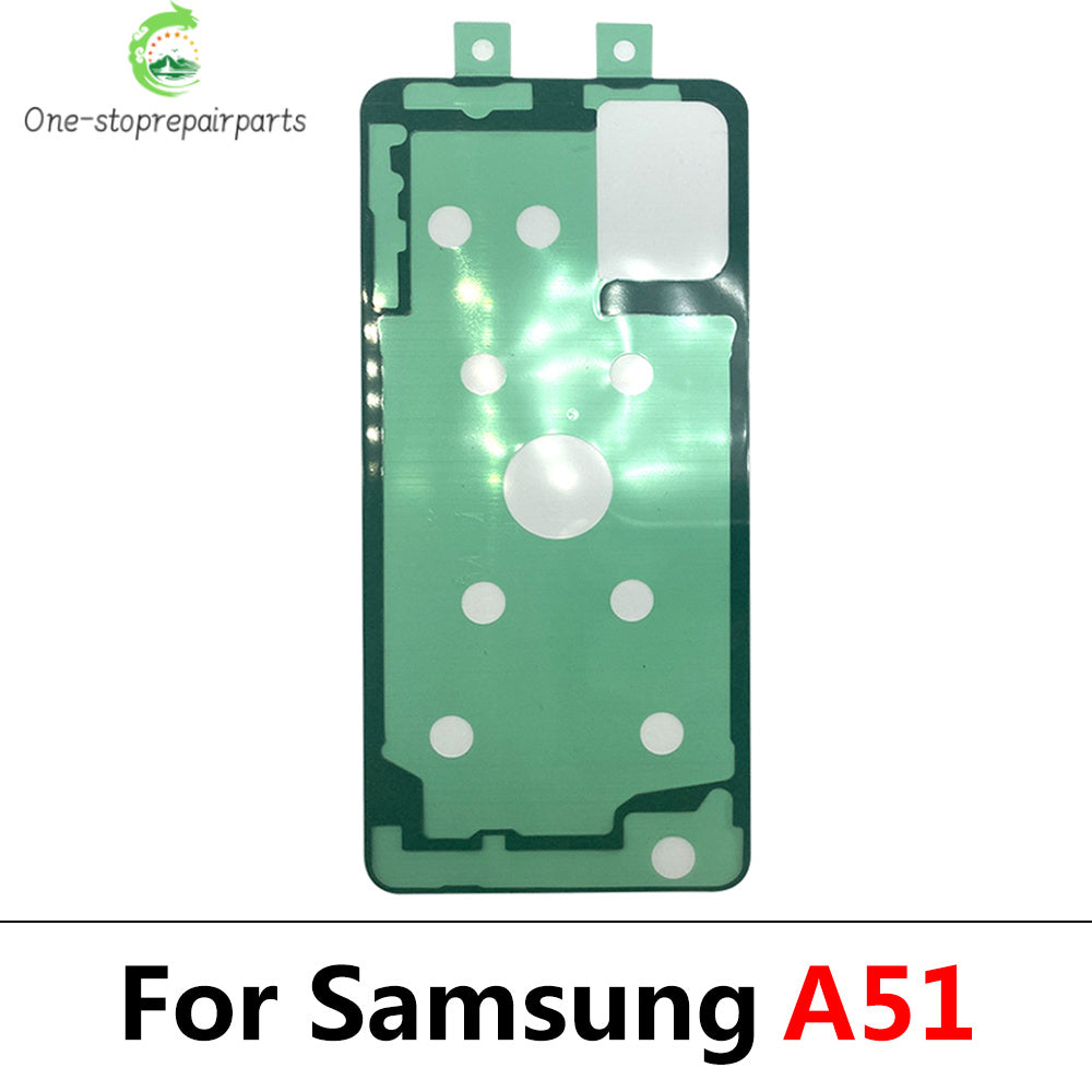 10Pcs， Back Battery Cover Door Sticker Adhesive Waterproof For Samsung A20 A30 A50 A70 A20s A21s A30s A31 A51 A71 A32 A52 A72 Samsung phone repair parts
