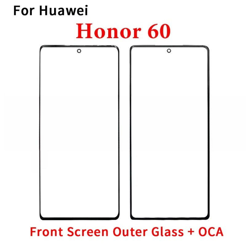 New Front Screen Outer Glass With OCA For Huawei Magic 5 6 Pro Lite / Honor 50 60 Pro SE Lite Huawei phone repair parts
