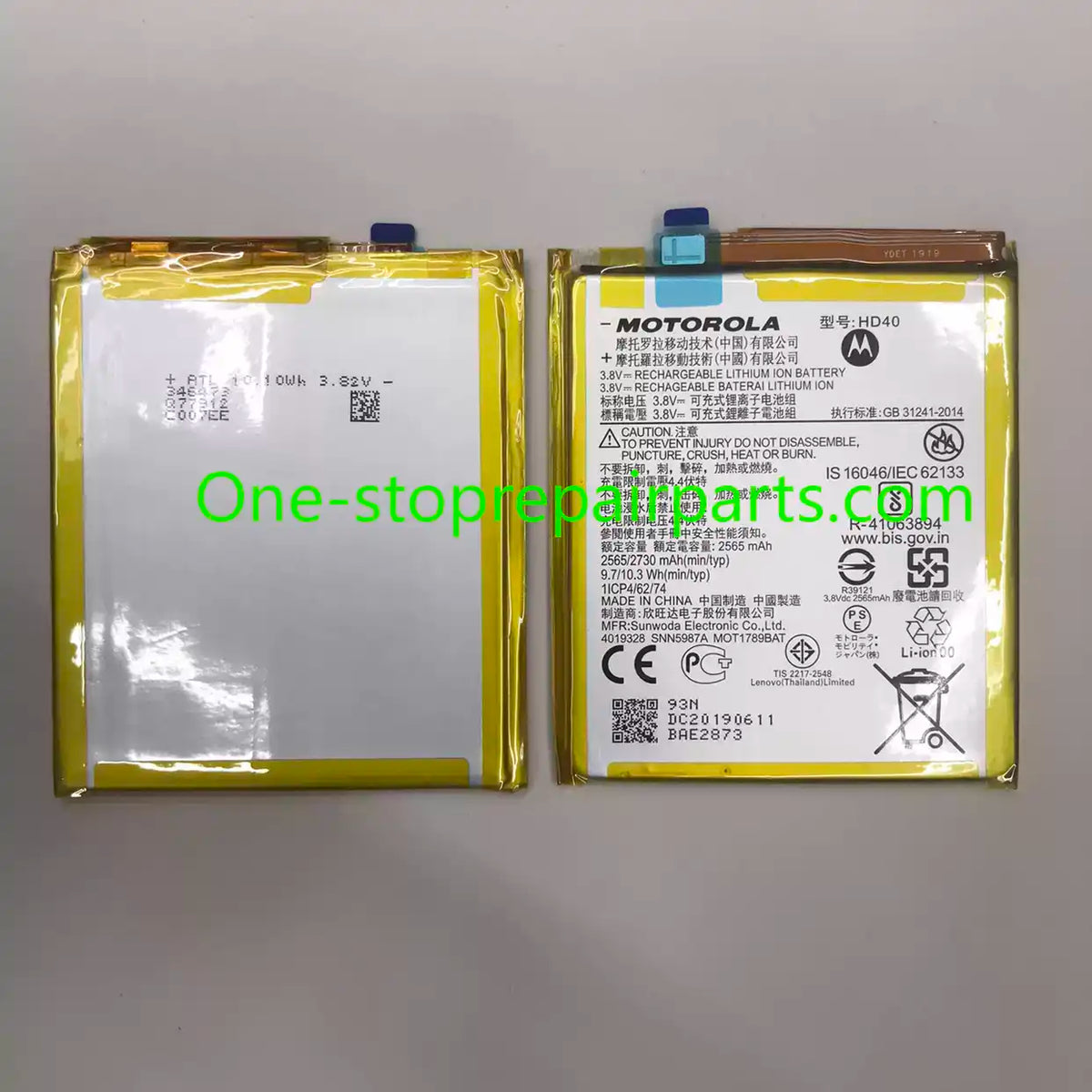 Motorola HE50 KS40 KZ40 JE40 JK50 KR40 HZ40 GA40 HD40 FX30 FZ30 battery Motorola phone repair parts
