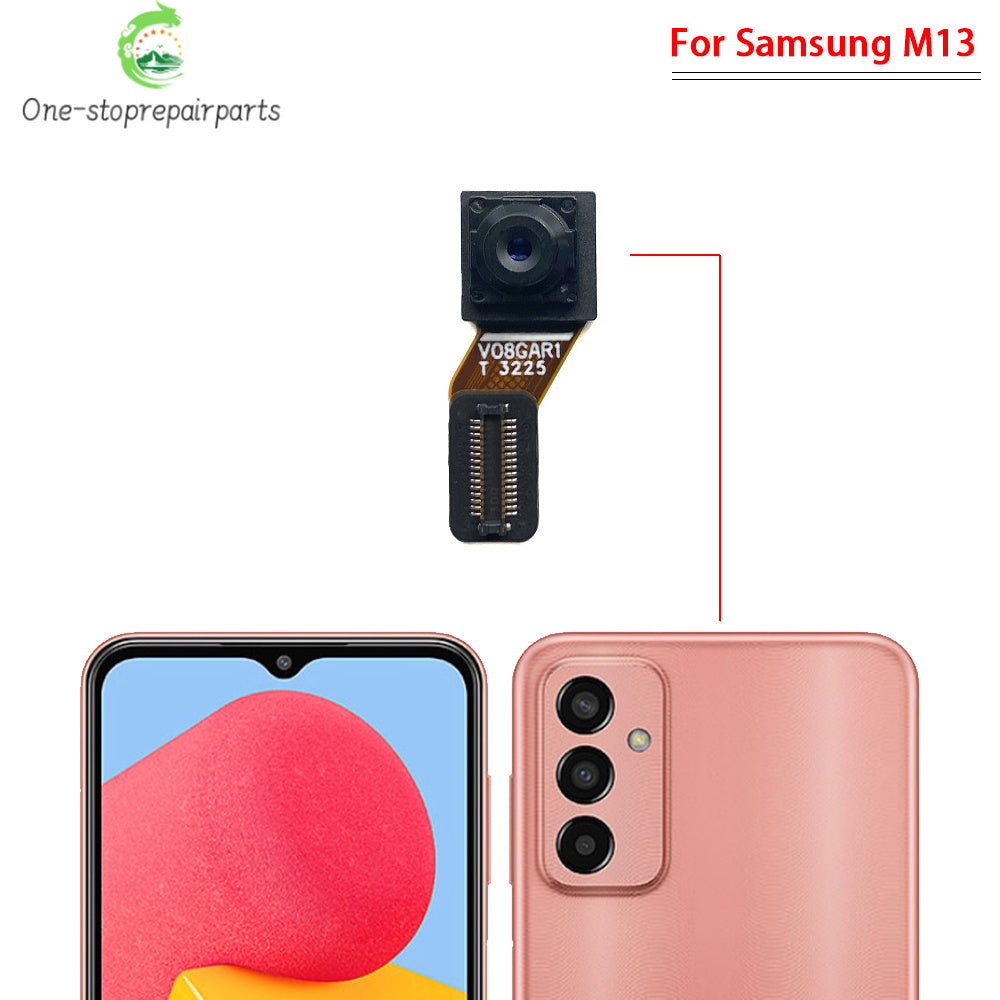 For Samsung M30 M13 M23 M53 M31 M32 M62 4G 5G Front Camera Flex With Back Rear Camera Module Flex Cable Samsung phone repair parts