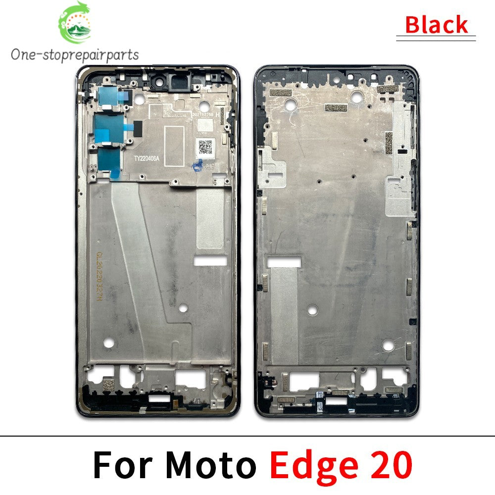 10Pcs, Housing Middle Frame Bezel Middle Frame For Motorola Moto Edge 20 30 Lite Pro / Edge 40 Neo Replacement Parts Motorola phone repair parts