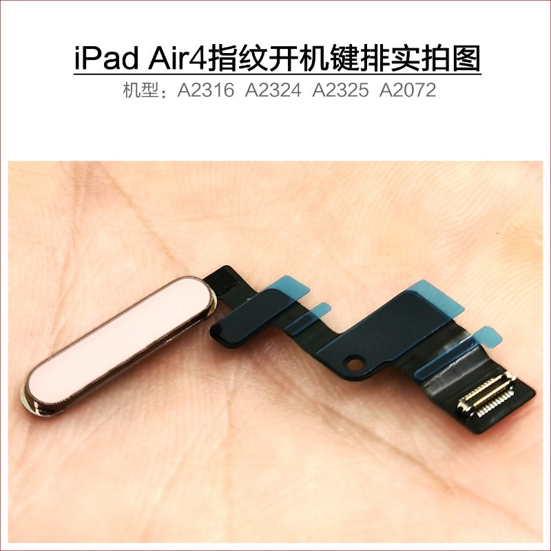 iPad Air4 fingerprint cable A2316 A2324 A2325 A2072 power button cable
