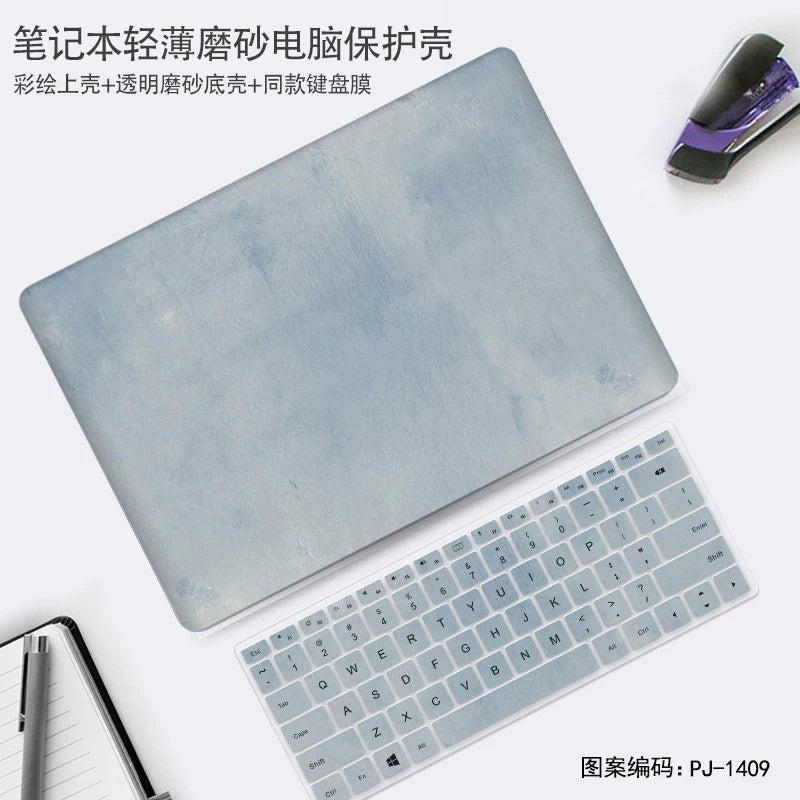 Oil painting wind protective case for Huawei 11 "12" 13 "14" 15 "16" matebook 14 MateBook XPro 16S 13S MateBook D14/SE Honor MagicBook X 15 16 protective case, notebook case film Laptop accessories