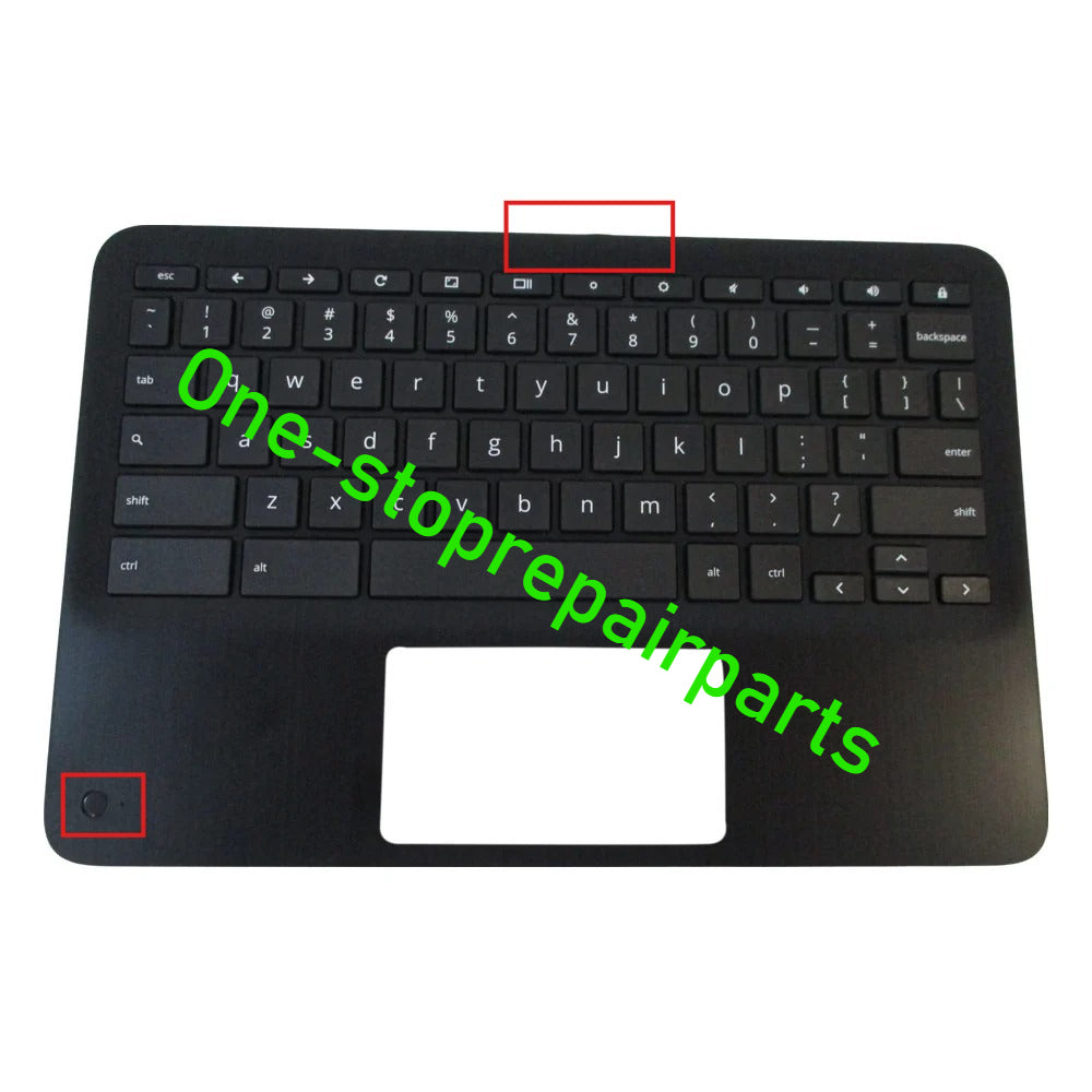 Non-WFC version Top Cover With Keyboard for HP Chromebook Fortis x360 11 inch G3 N38880-001 upper case palmrest keyboard HP laptop repair parts