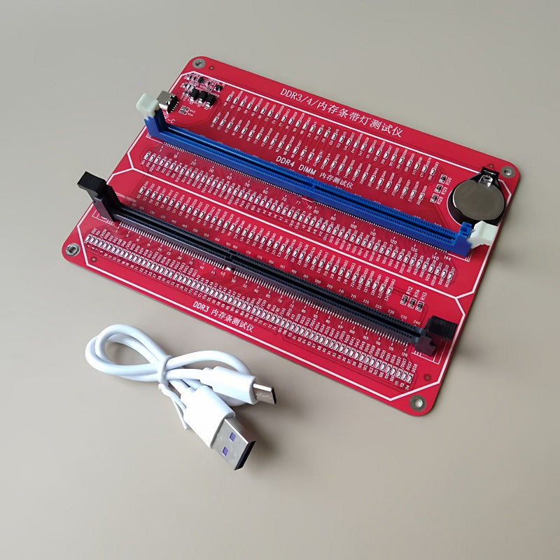 Desktop DDR3/4/5 Server, Memory Stick Tester Computer Detection Tools Troubleshooting USB Powered Laptop Computer PC repair tools