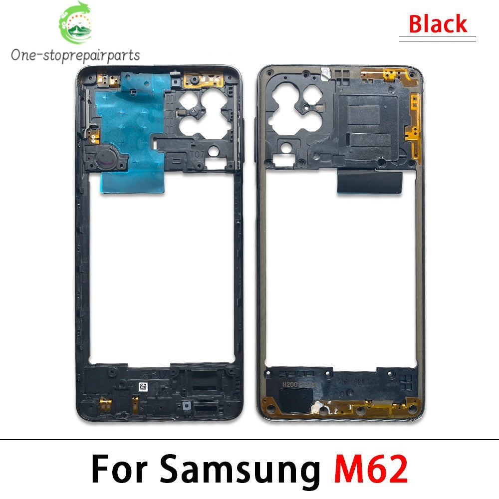 New Middle Frame For Samsung M23 M52 M53 M51 M54 M62 M35 5G M526B M536B M625F Door Housing Bezel Repair Parts Samsung phone repair parts