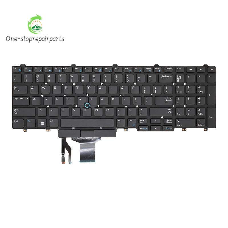 New Original Laptop Keyboard For DELL E5550 Precision 3510 3520 3530 M3510 7510 7710 M7720 M7520 E5570 Dell laptop repair parts