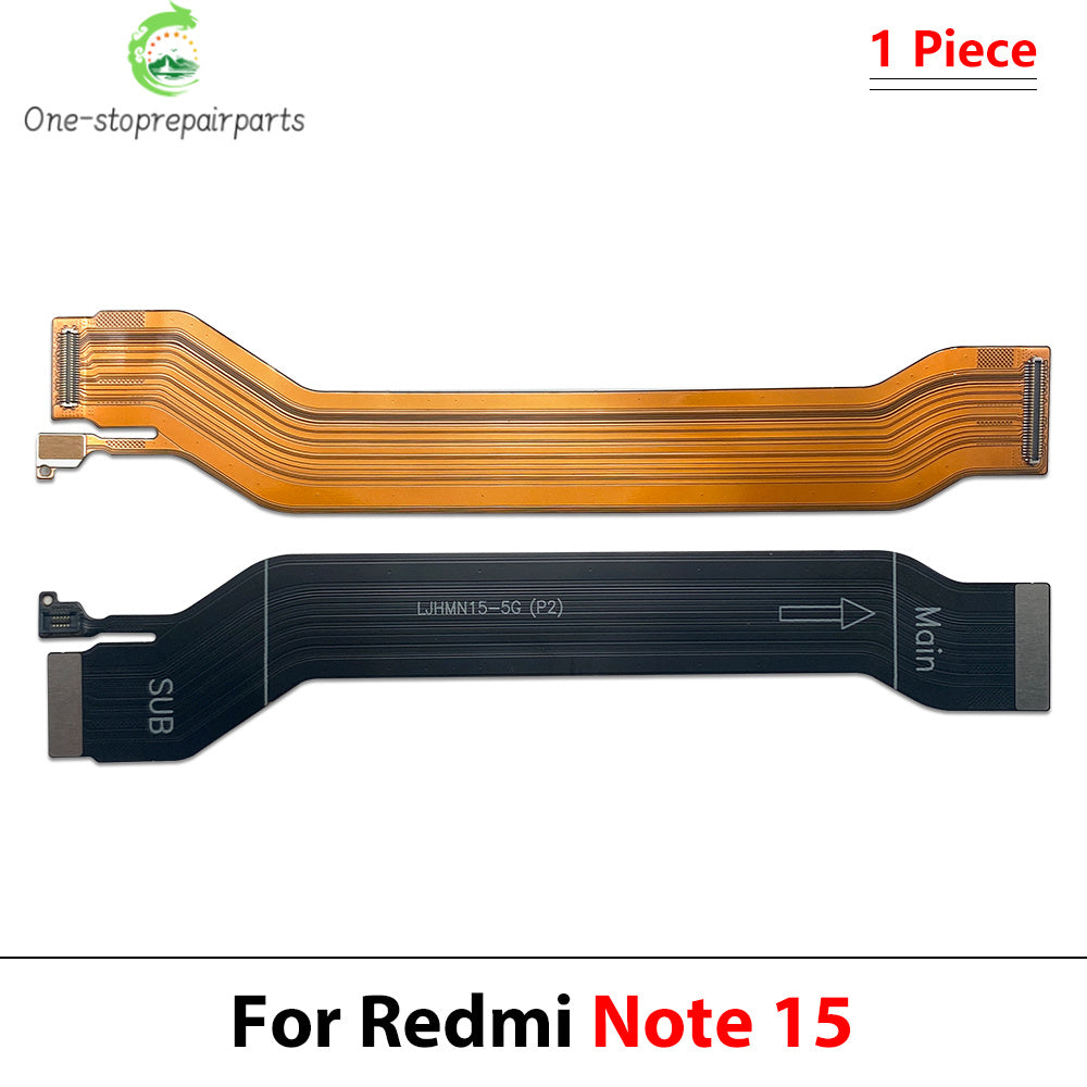 New For Xiaomi Redmi Note 13 14 15 Pro Plus 4G 5G Main Board Mainboard Connector Motherboard Flex Cable Xiaomi  Xiao mi phone repair parts
