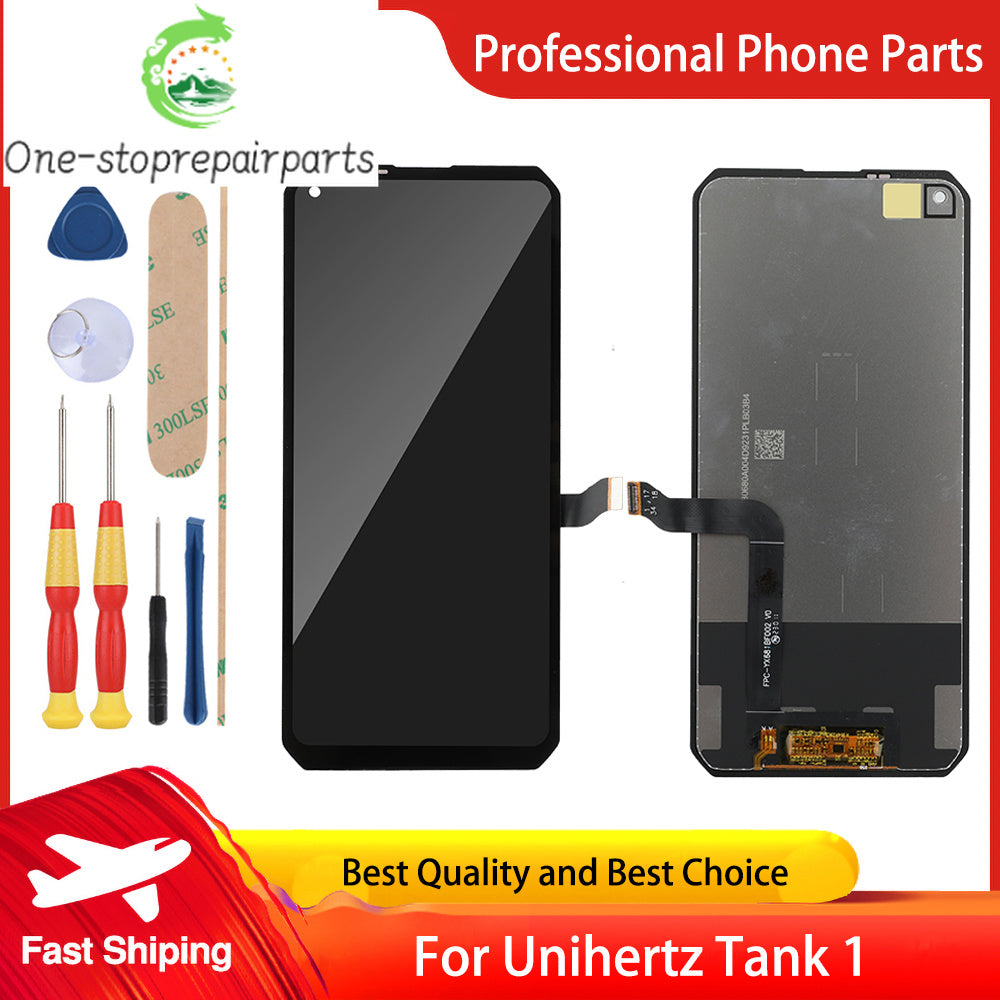 New LCD For Unihertz 8849 Tank 1 Display and Touch Screen Digitizer Assembly Replacement Display LCD Free Disassemble Tools Other brand Phone repair parts