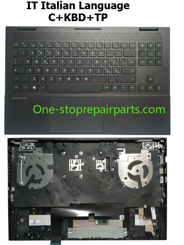 Palmrest  Keyboard For HP Omen 15-EN 15-EK 15Z-EN100 TPN-Q238 Q236 RGB US M00667-001 M00666-001 M00666-B31 RGB Backlit topcase