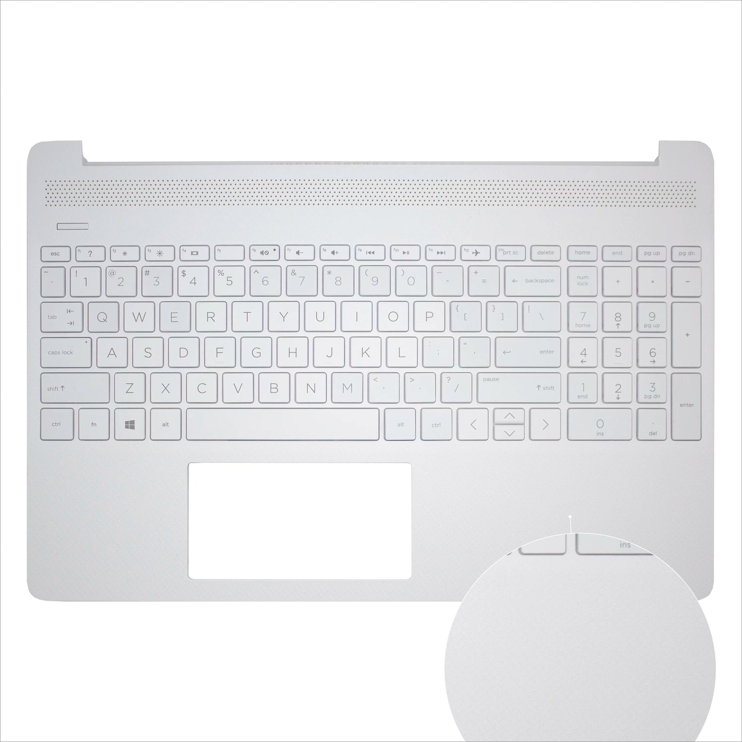 Upper cover case keyboard for  HP 15-EF DY 15s-EQ FQ TPN-Q222 Top case plamrest  L63579-001 touchpad