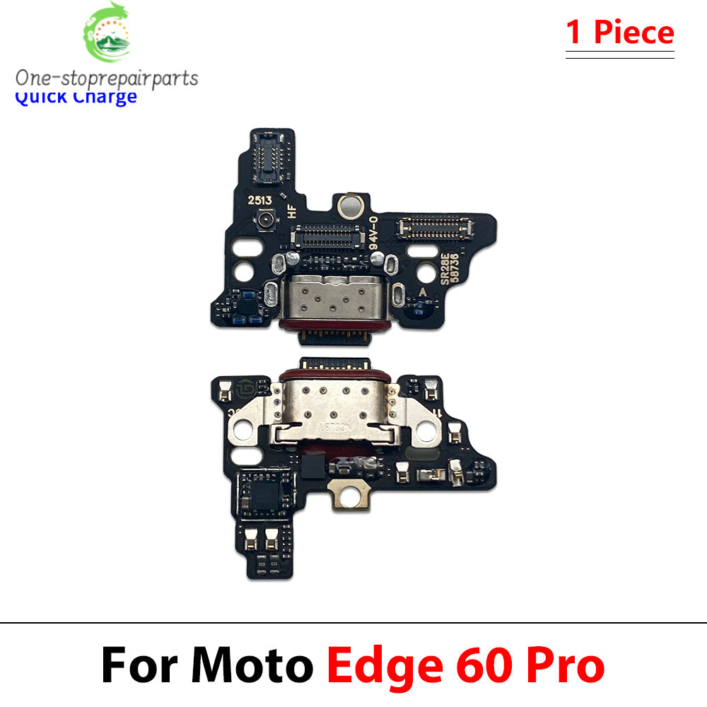 Dock Connector USB Charger Charging Port Micro Board Flex Cable For Motorola Moto Edge 40 50 60 Neo Pro Fusion Ultra Stylus Motorola phone repair parts