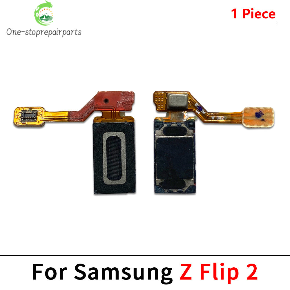10Pcs/Lot, Earpiece Ear Speaker Sound Receiver Flex Cable For Samsung Z Flip 1 2 3 4 5 5G Samsung phone repair parts