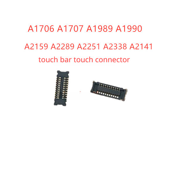 (Shipping fee not include)For apple Macbook A1706 A1707 A1989 A1990 A2159 A2289 A2251 A2338 A2141 touch bar touch  display connector