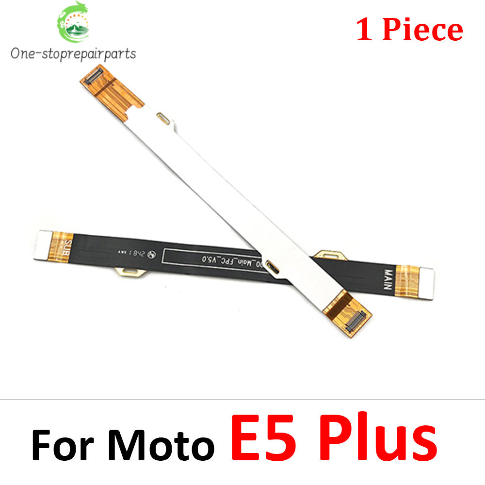 10Pcs，Mainboard For Motorola Moto E4 E5 Play Go E6 E7 Plus E 2020 Motherboard Main Board Connector Flex Cable Parts Motorola phone repair parts
