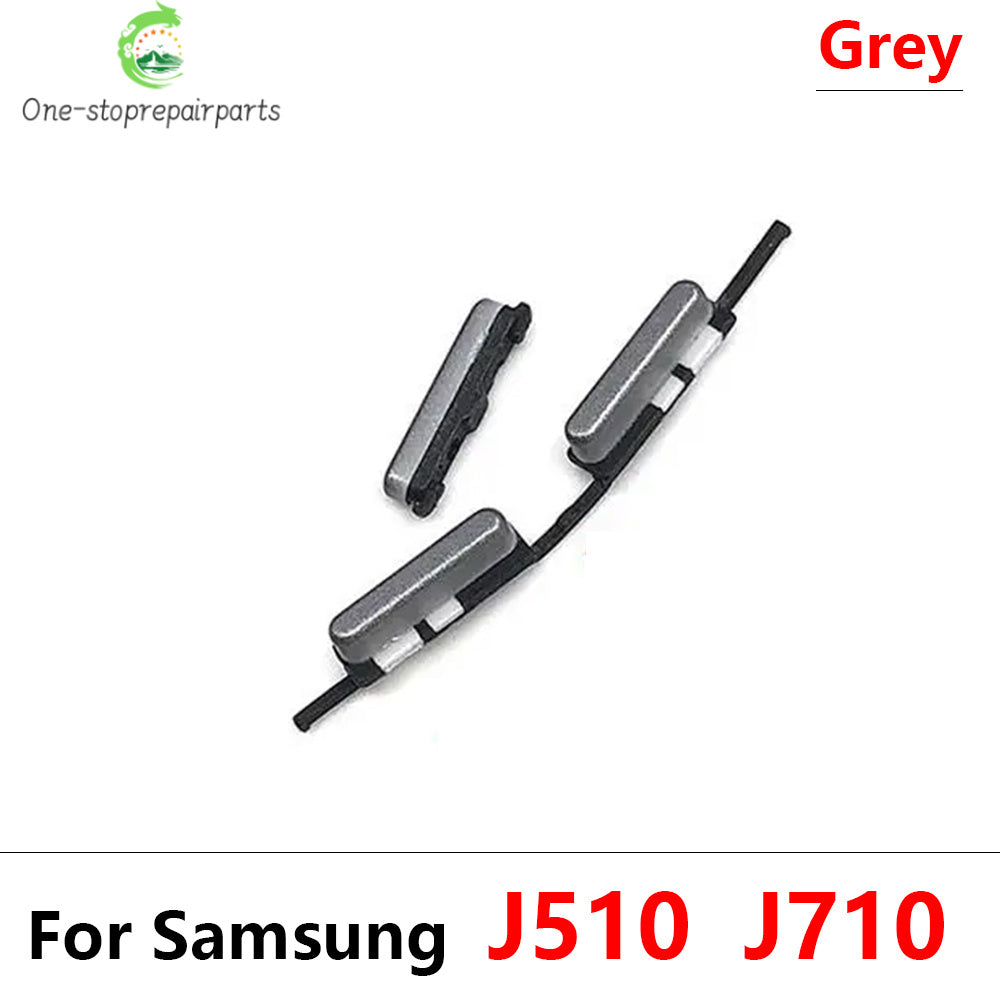100Pcs, Side Power Key Volume Button For Samsung J2 Core J400  J4 J6 Plus J5 J7 Prime J5 J7 2016 2017 J330 J530 J730 J510 J710 Samsung phone repair parts