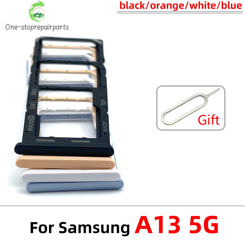 SIM Card Slot SD Card Tray Holder Adapter For Samsung A13 A14 4G 5G Replacement Spare Parts Samsung phone repair parts