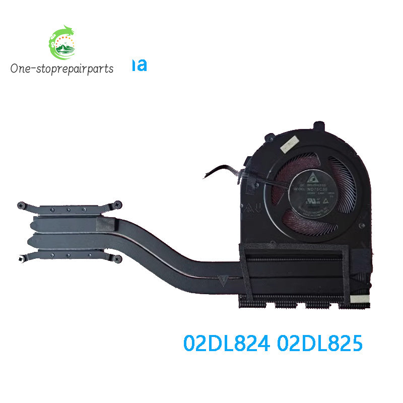 NEW Original LAPTOP CPU Cooling Fan With Heatsink For LENOVO Thinkpad E490 E590 02DL824 02DL825 Lenovo laptop repair parts