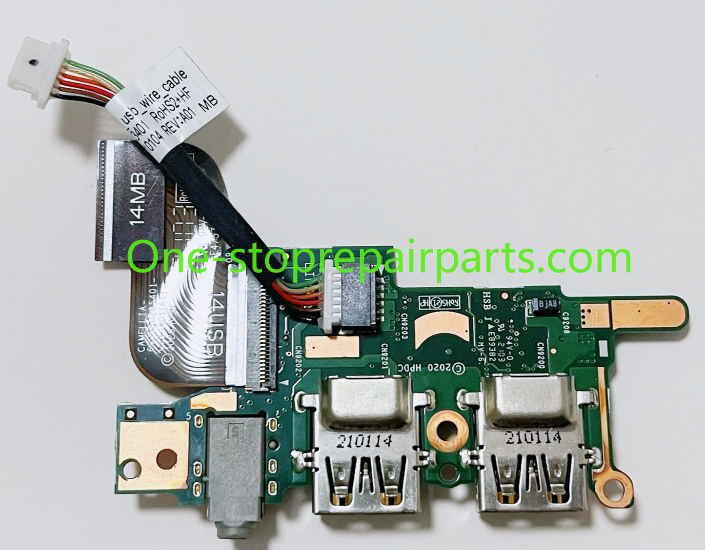 USB IO Daughterboard for HP 830 840 845 G7 850 855 G7 G8 USB IO audio board sound board cable HP laptop repair parts