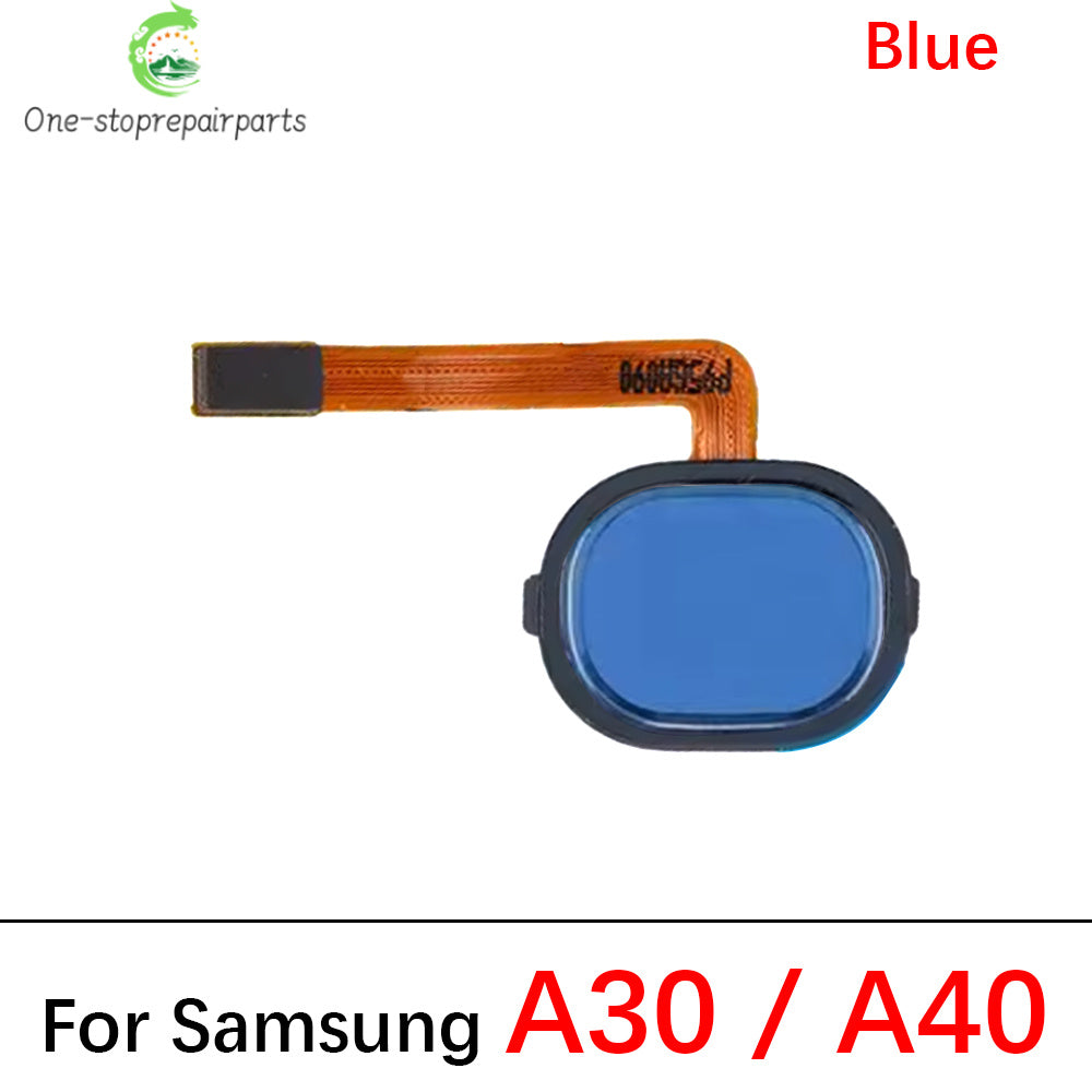 Fingerprint Scanner For Samsung A11 A31 A51 A71 A20 A30 A40 A50 A70 Home Button Fingerprint Menu Return Key Sensor Flex Cable Samsung phone repair parts