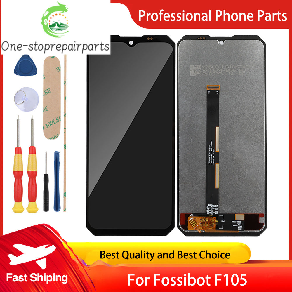 New Original Touch Screen For Fossibot F105 LCD Display Digitizer Assembly Replacement Free Tools Other brand Phone repair parts